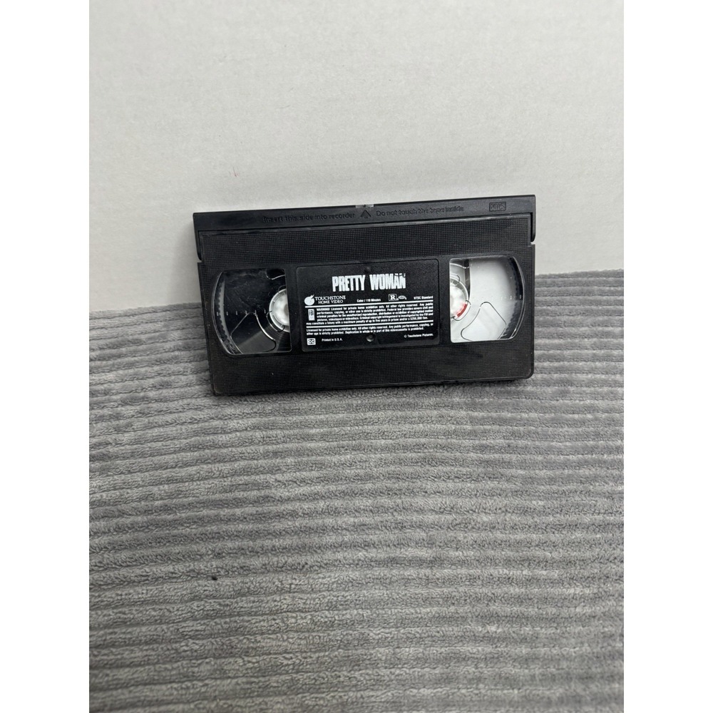 Pretty Woman VHS Tape 1990 Richard Gere Julia Roberts, Rated R, Touchstone Movie